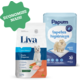 Kit Ração Seca Super Premium Liva e Tapete Higiênico Papum para Cães Porte Pequeno - 2,5 Kg + 30 Unidades