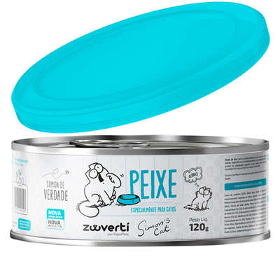 Ração Úmida Papapets Simon's Cat Peixe para Gatos