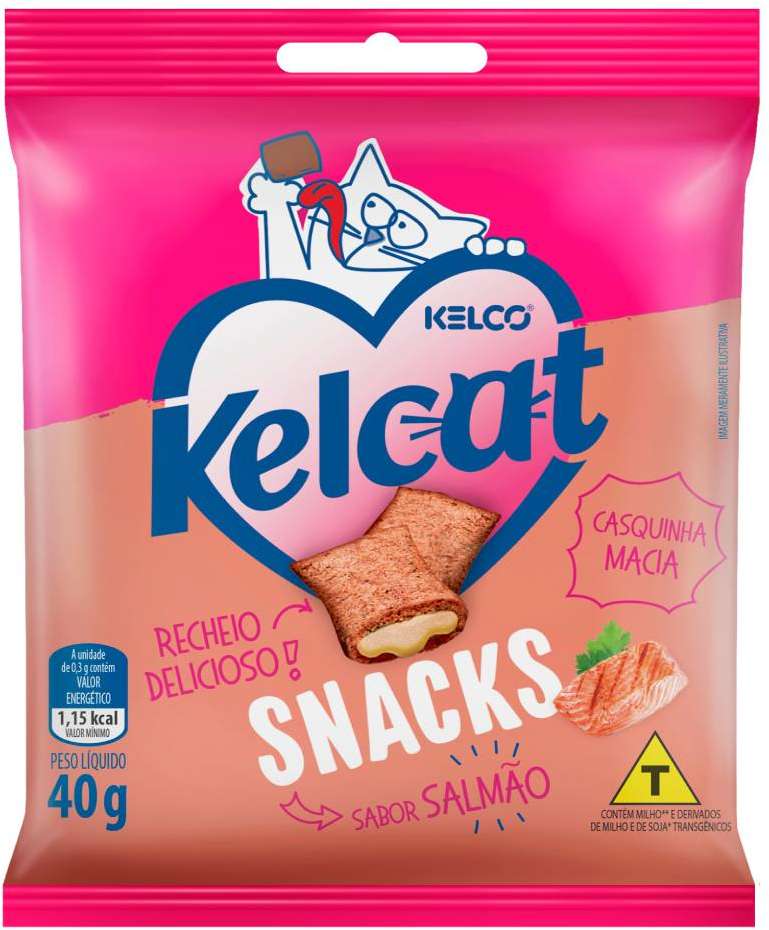 Petisco Snack para Gato Salmão - 40 g