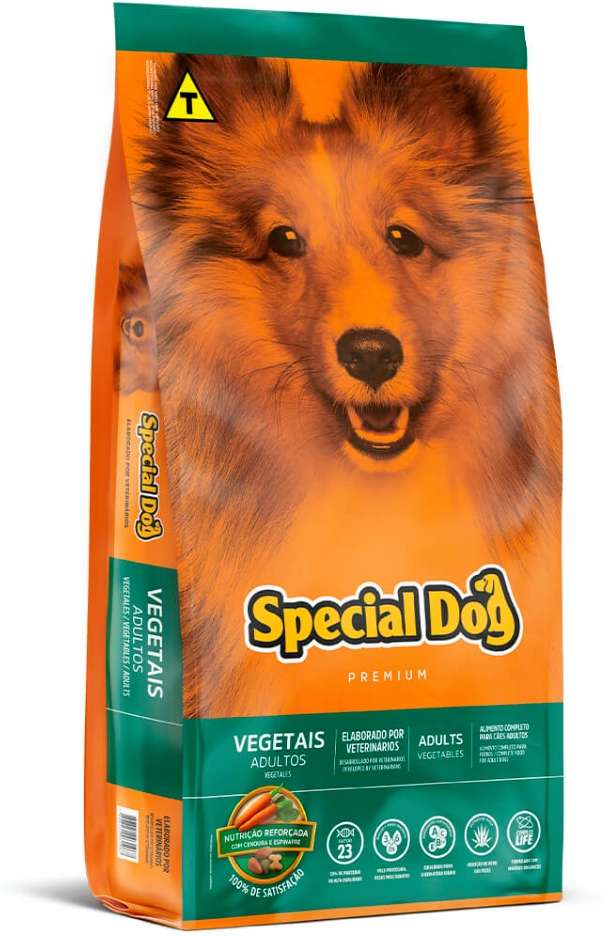 Ração Special Dog Premium Vegetais para Cães Adultos - 20Kg