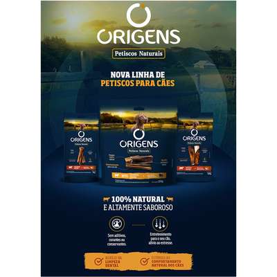 Petisco Origens para Cães Adultos Costela Bovina