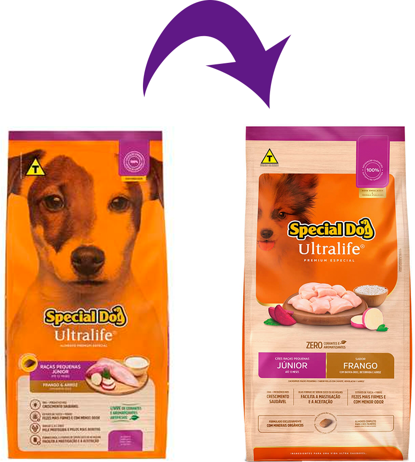 Ração Special Dog Ultralife para Cães Filhotes de Raças Pequenas - 15Kg