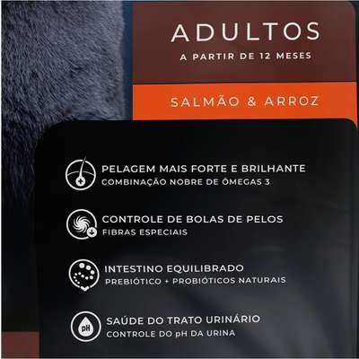 Ração Special Cat Prime Salmão e Arroz para Gatos Adultos