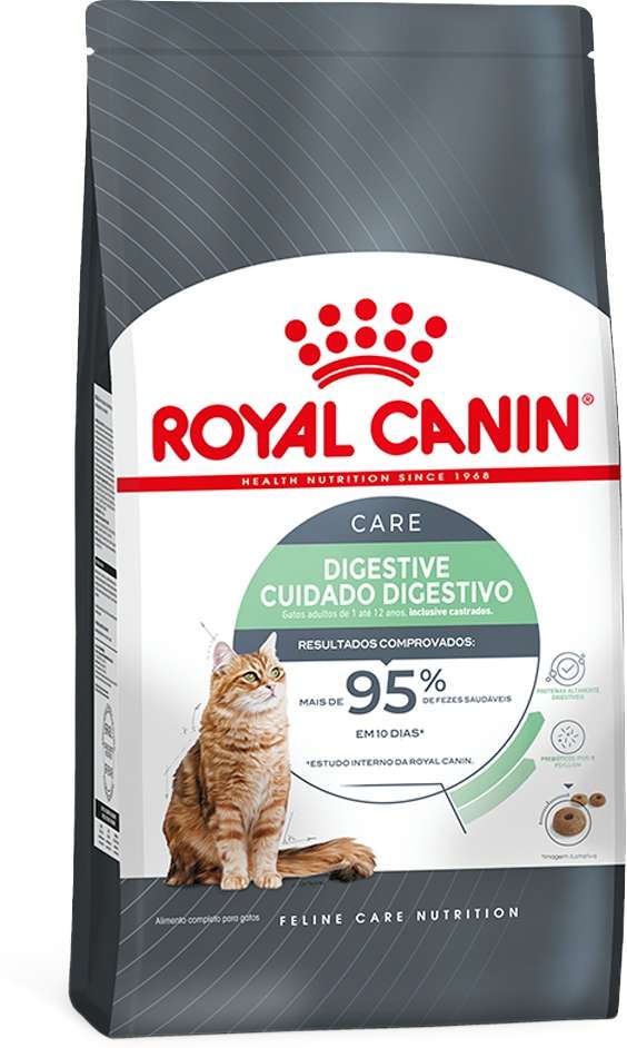 Ração Royal Canin Feline Digestive Care Nutrition para Gatos Adultos - 3Kg