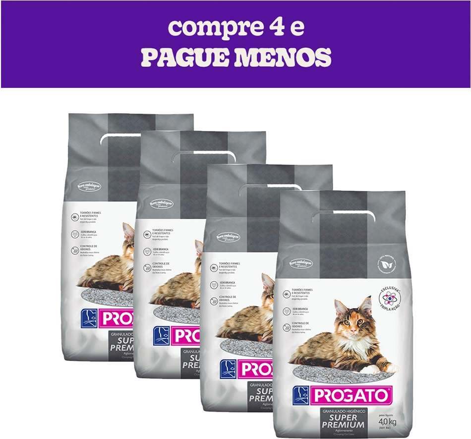 Granulado Sanitário ProGato Super Premium - 16Kg