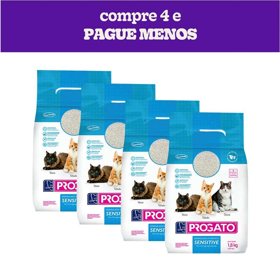 Granulado Higiênico ProGato Biobom - 7,2Kg