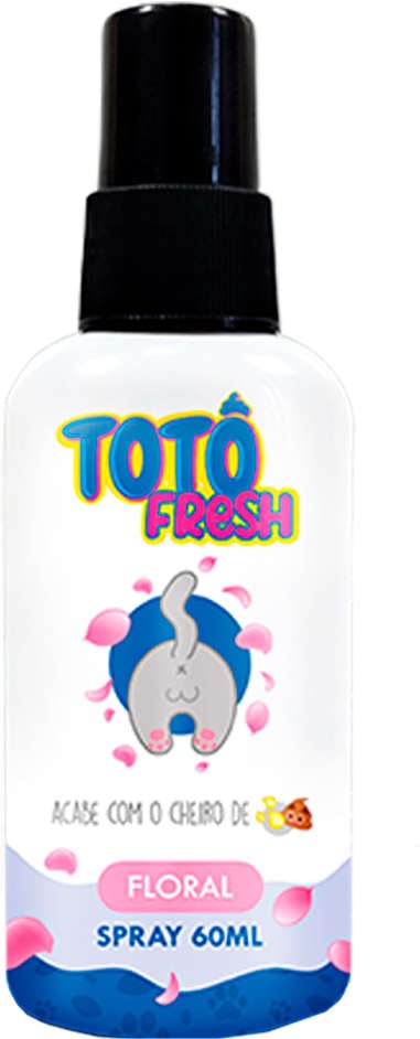 Neutralizador de Odores Totô Fresh Floral - 60 mL