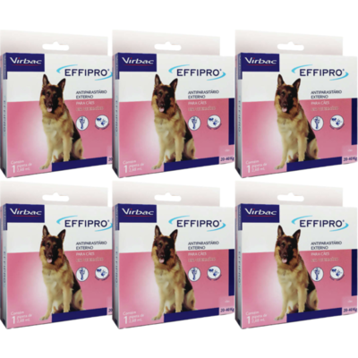 Antipulgas e Carrapatos Virbac Effipro 2,68 mL Cães de 20 até 40 Kg