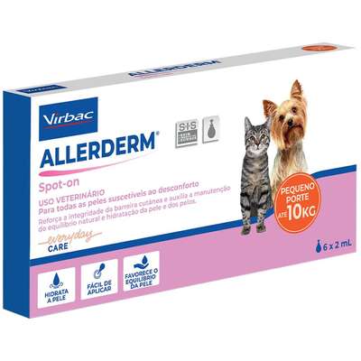 Hidratante Virbac Allerderm Spot On SIS - 2 mL
