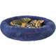 Cama Fábrica Pet Cat Puff Azul para Cães e Gatos