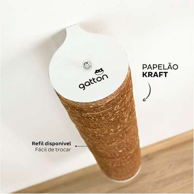 Brinquedo Arranhador CatDance Vertical de Papelão para Gatos