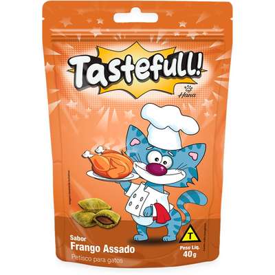 Petisco Hana Tastefull para Gatos Sabor Frango Assado
