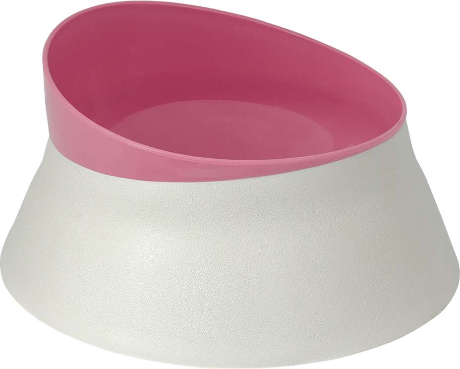 Comedouro Família de Estimação Rosa para Cães - Tam. P