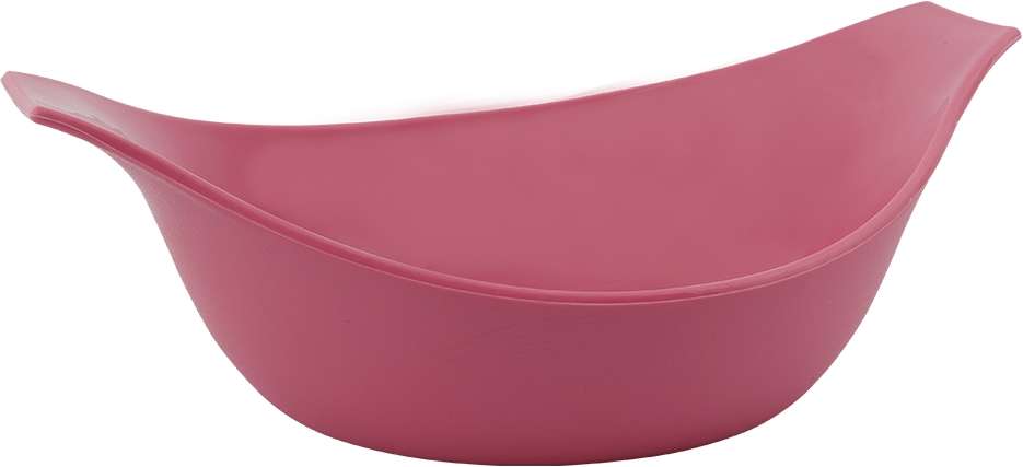 Comedouro Família de Estimação Rosa com 2 Abas para Gatos - Rosa