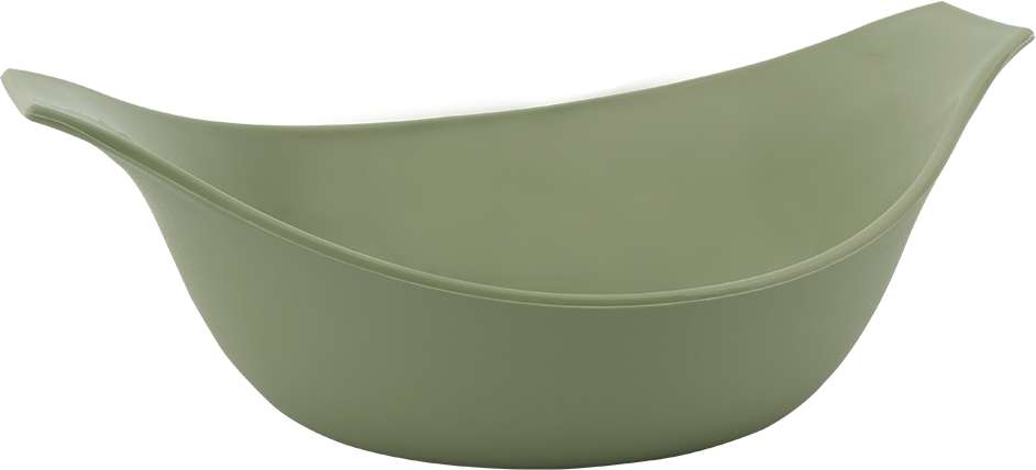 Comedouro Família de Estimação Verde com 2 Abas para Gatos - Verde