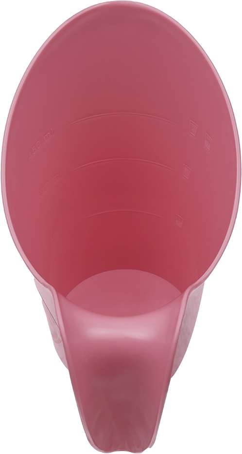 Caneca Dosadora Família de Estimação Rosa - 450 mL