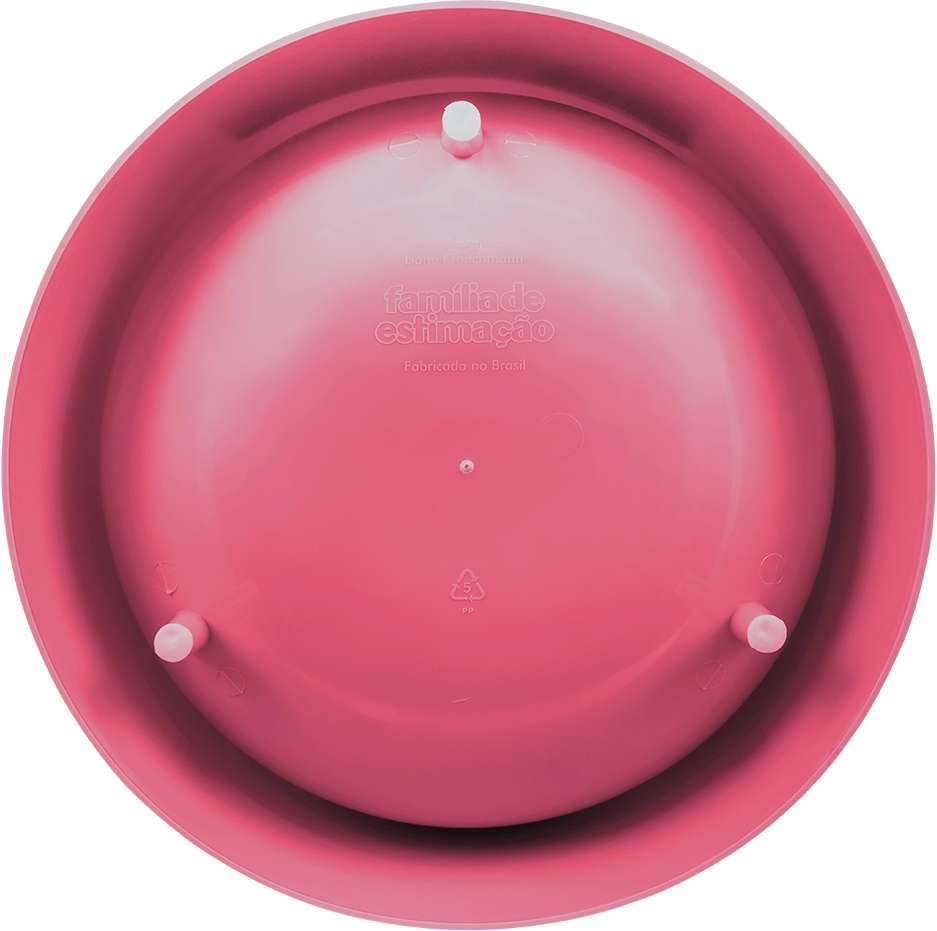 Comedouro Família de Estimação Slim Rosa para Cães - Tam. M