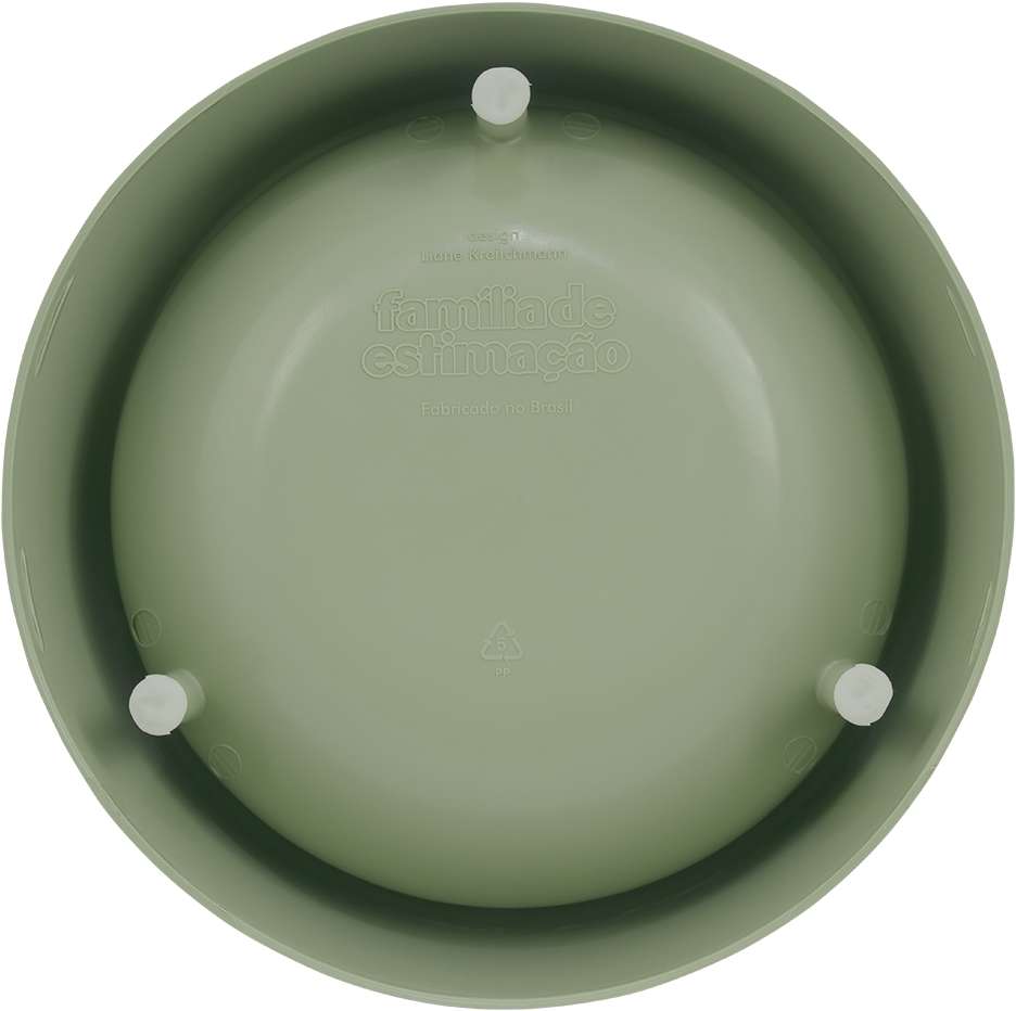 Comedouro Família de Estimação Slim Verde para Cães - Tam. M