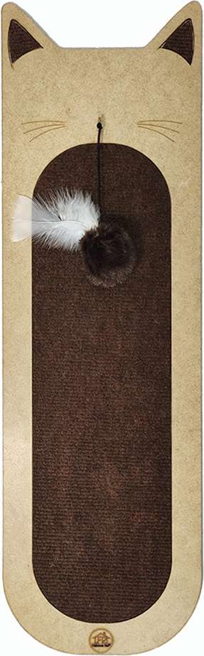 Brinquedo Arranhador Joy Cat Marrom - Tam. Único