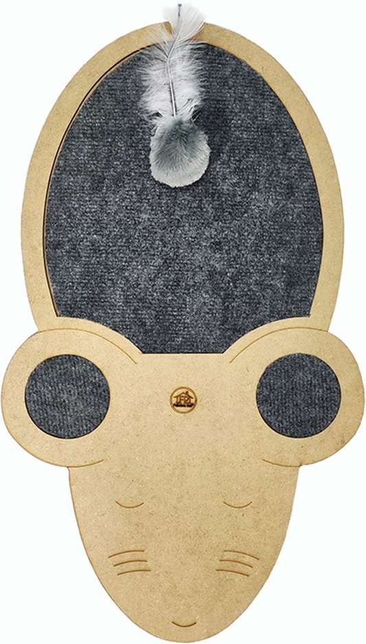 Brinquedo Arranhador Joy Mouse Cinza Tam. Único