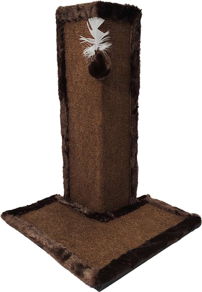 Brinquedo Arranhador Sofá Marrom - Tam. Único