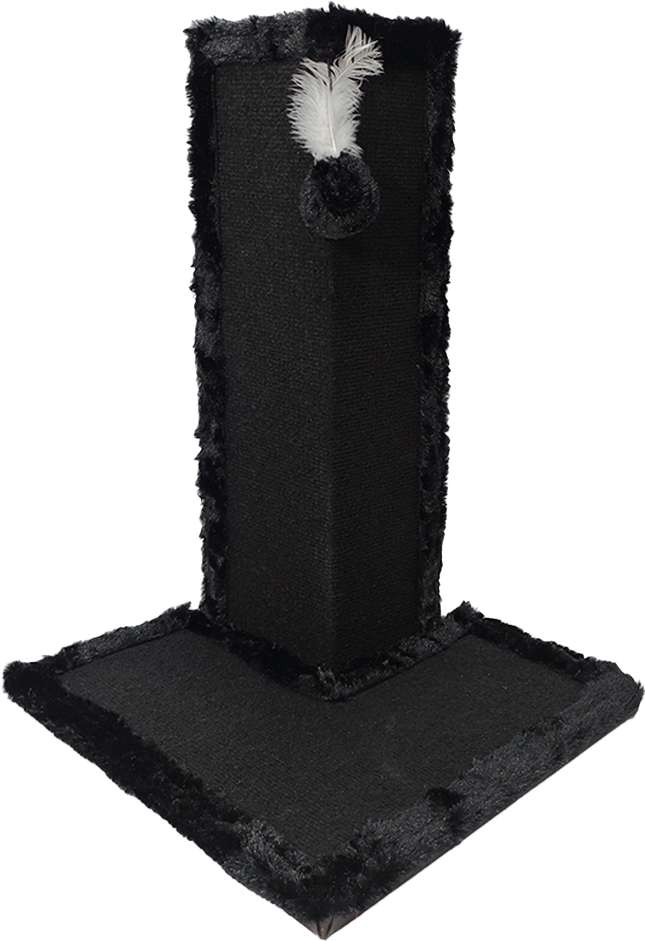 Brinquedo Arranhador Sofá Preto - Tam. Único