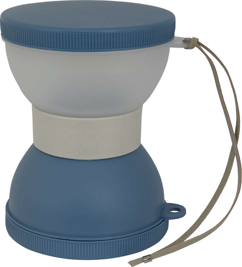Lancheira Família de Estimação Azul para Cães - 370 mL