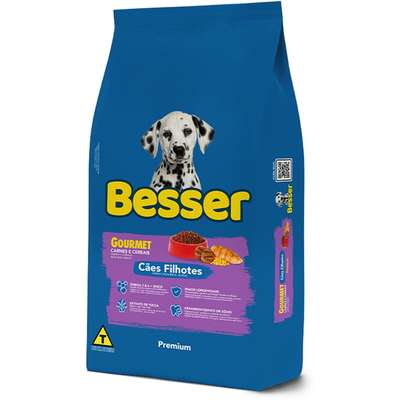 Ração Seca Besser Gourmet para Cães Filhotes