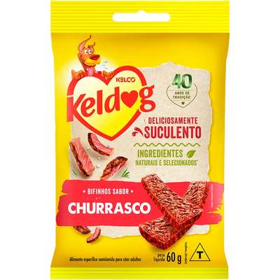 Bifinho Keldog para Cães Sabor Churrasco