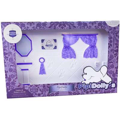 Kit Pipidollys Sanitário Luxo para Cães Fêmeas - Lilás