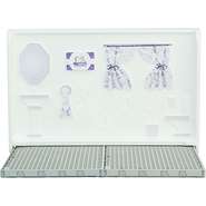 Kit Pipidollys Sanitário Luxo Cinza para Cães Fêmeas - Tam. Único
