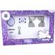 Kit Pipidollys Sanitário Luxo Cinza para Cães Fêmeas