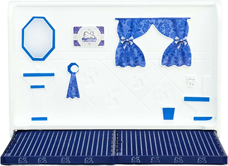 Kit Pipidollys Sanitário Luxo Azul para Cães Fêmeas - Tam. Único