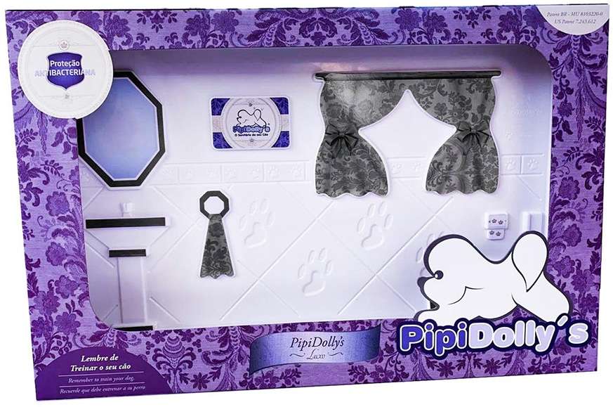 Kit Pipidollys Sanitário Luxo para Cães Fêmeas - Tam. Único