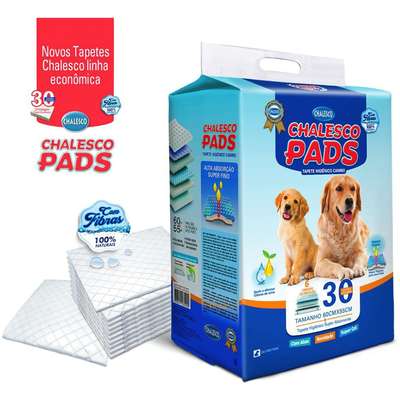 Tapete Higienico Chalesco Pads 60x55 para Cães