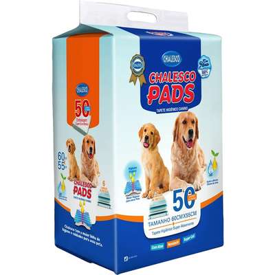 Tapete Higienico Chalesco Pads 60x55 para Cães