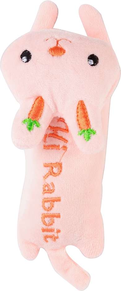 Brinquedo Pelúcia Coelho Rosa - Tam. Único