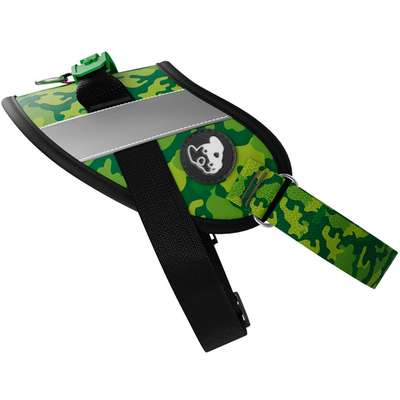 Peitoral Power Up Green Camuflado Verde