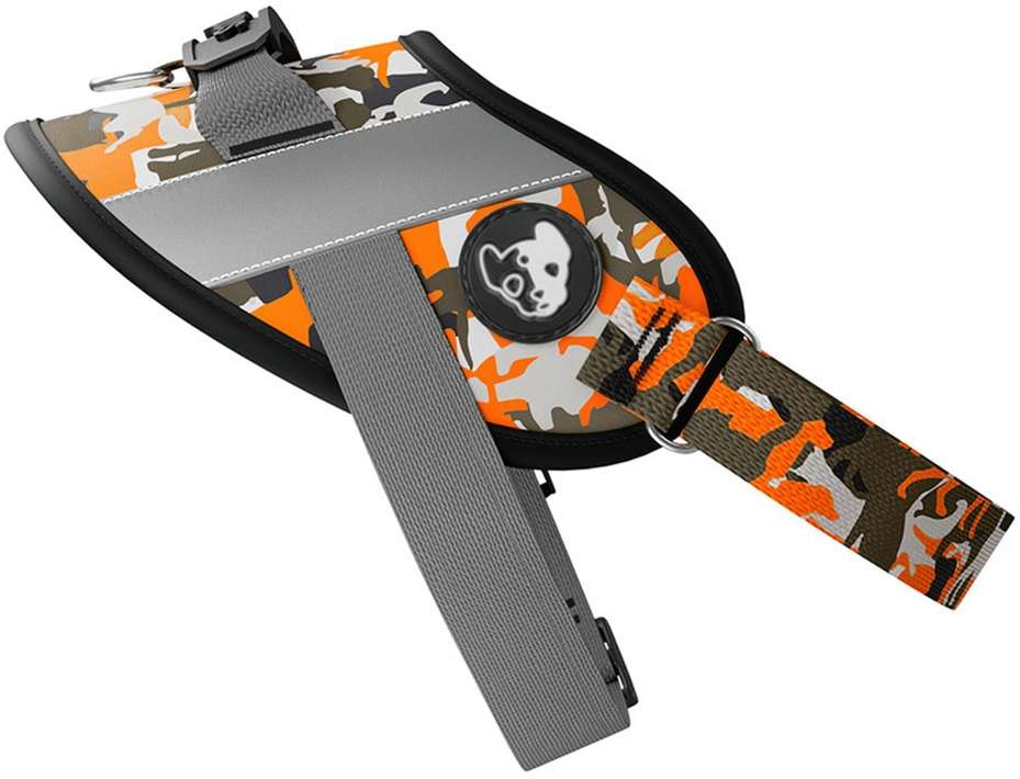 Peitoral Power Up Orange Camuflado Laranja - Tam. PP