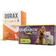 Kit Suplemento Alimentar Avert Ograx Derme 10 e Queranon Small Size para Cães e Gatos- 30 Cápsulas + 30 Cápsulas