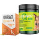 Kit Avert Suplemento Ograx Derme 10 e Suplemento Vitamínico Aminoácido Queranon Stick's - 30 Cápsulas + 30 Sticks