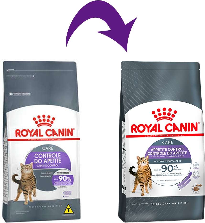 Ração Royal Canin Care Controle do Apetite para Gatos Adultos - 3Kg