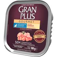 Ração Úmida GranPlus Gourmet Patê Frango para Gatos Castrados - 100 g