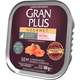 Ração Úmida GranPlus Gourmet Patê Anti Bolas de Pelo Salmão para Gatos Adultos Castrados