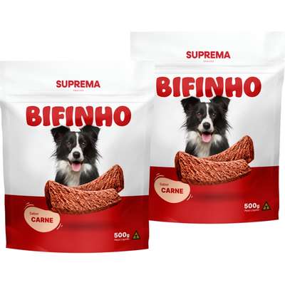 Bifinho Suprema para Cães Sabor Carne