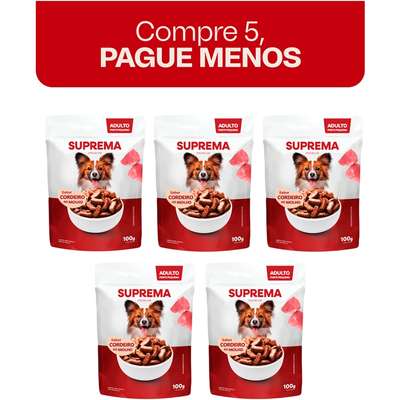 Ração Úmida Suprema Cordeiro ao Molho para Cães Adultos de Raças Pequenas