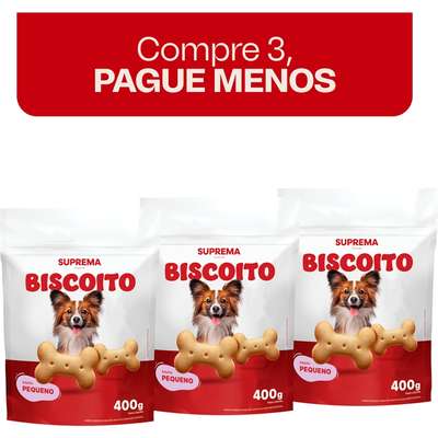 Biscoito Suprema para Cães Adultos Porte Pequeno