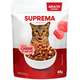 Ração Úmida Suprema Carne ao Molho para Gatos Adultos Castrados