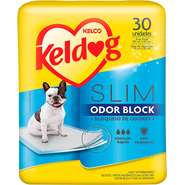 Tapete Higiênico Kelco Keldog Slim Ultra Dry Odor Block - 30 unidades