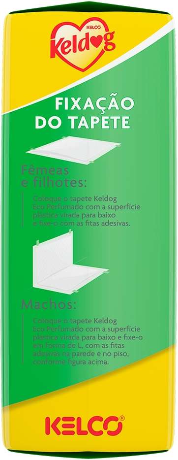 Tapete Higiênico Kelco Keldog Slim Ultra Dry Eco Perfumado - 30 unidades